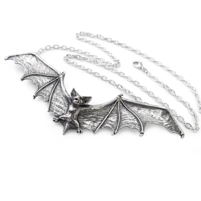 Alchemy Gothic Bat Necklace