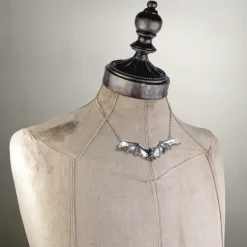 Alchemy Gothic Bat Necklace
