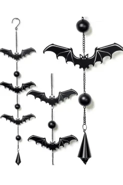 Alchemy Gothic Bat Wind Chime