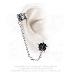 Alchemy Gothic Earring Rosa Nocta Earcuff E382