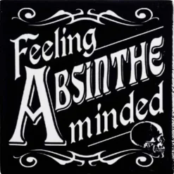 Alchemy Gothic Feeling Absinthe Minded Coaster