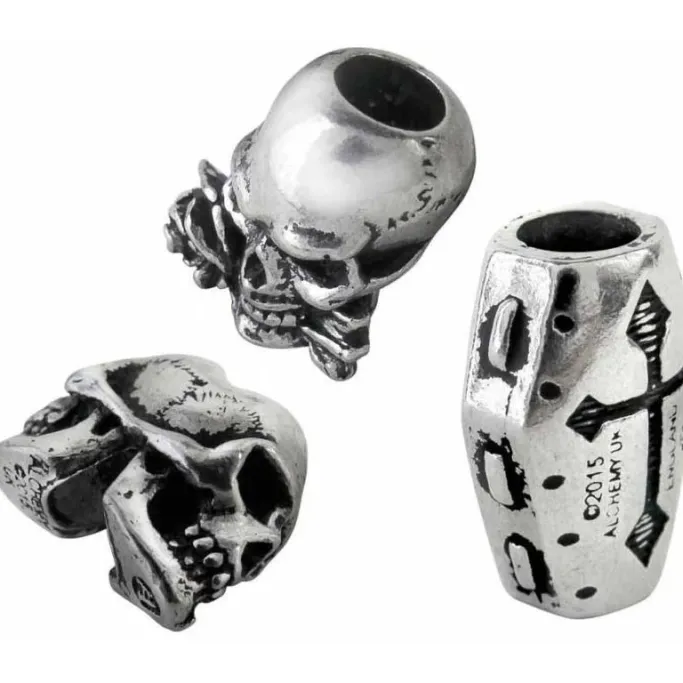 Alchemy Gothic Funereal Beard and Hair Beads