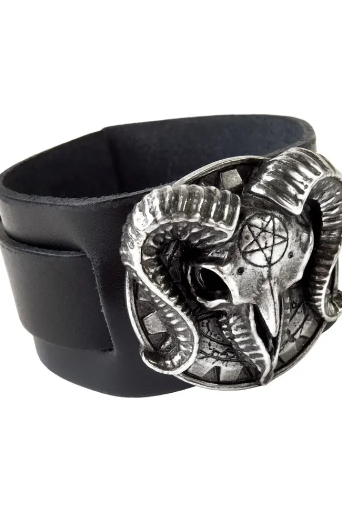 Alchemy Gothic Gears Of Aiwass Wrist Strap