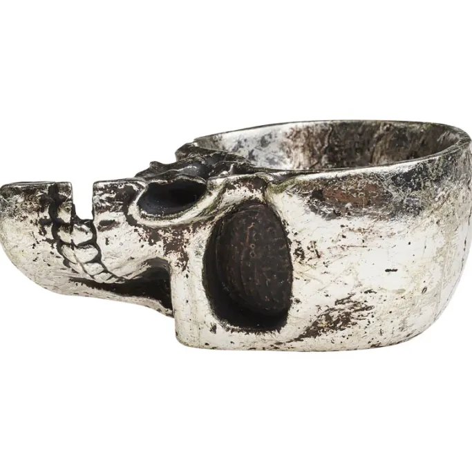Alchemy Gothic Half Skull Trinket Dish V60