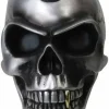 Alchemy Gothic Metalised Alchemist Skull V41