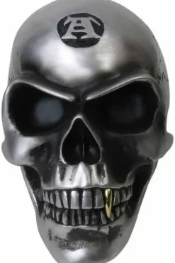 Alchemy Gothic Metalised Alchemist Skull V41