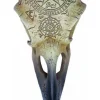 Alchemy Gothic Omega Raven Skull V67