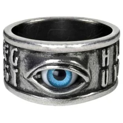 Alchemy Gothic Ouija Eye Ring R215