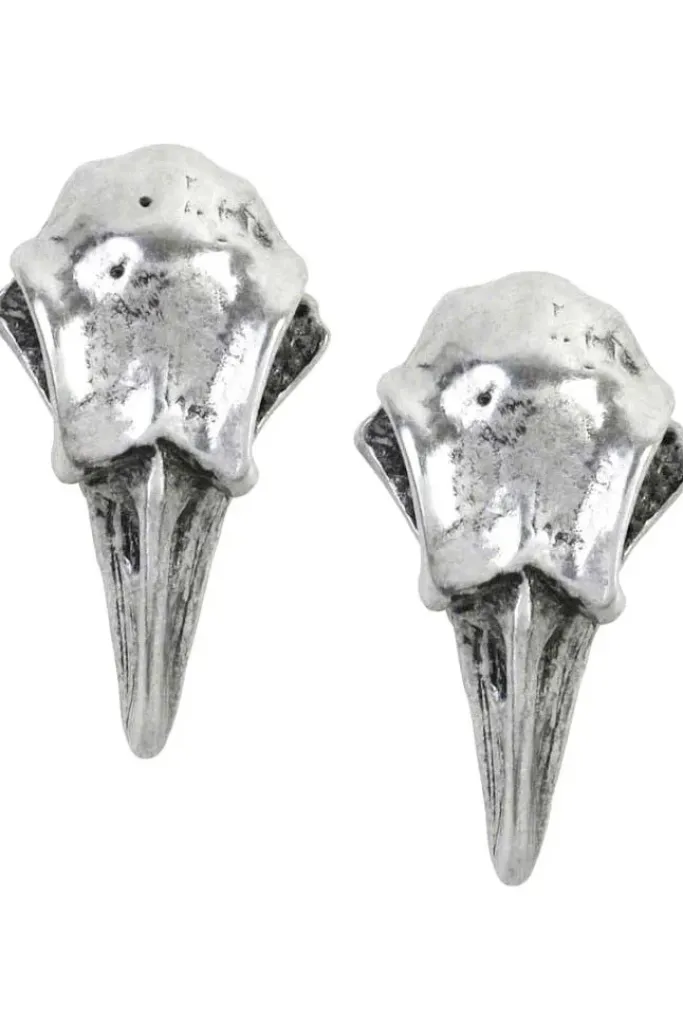 Alchemy Gothic Rabeschadel Earrings E359