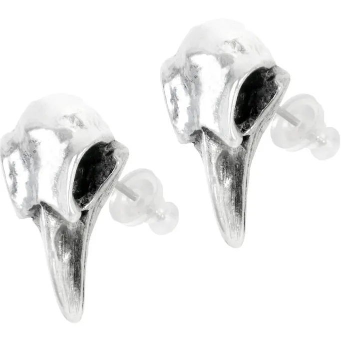Alchemy Gothic Rabeschadel Earrings E359