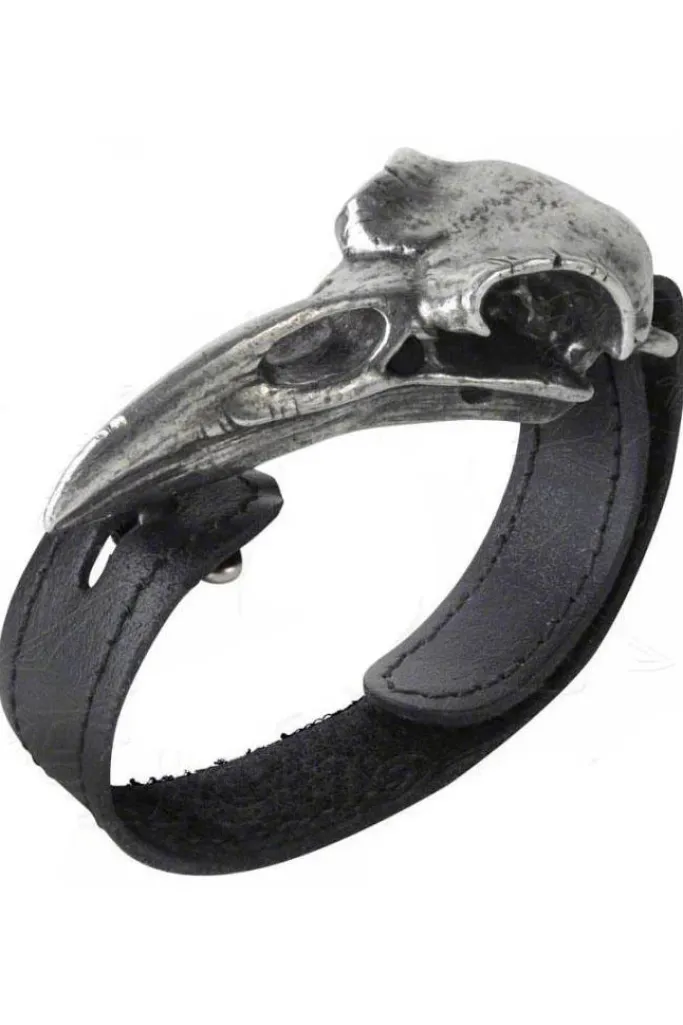Alchemy Gothic Rabeschadel Bracelet Cuff