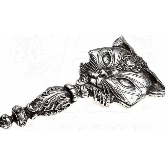 Alchemy Gothic Sacred Cat Hand Mirror