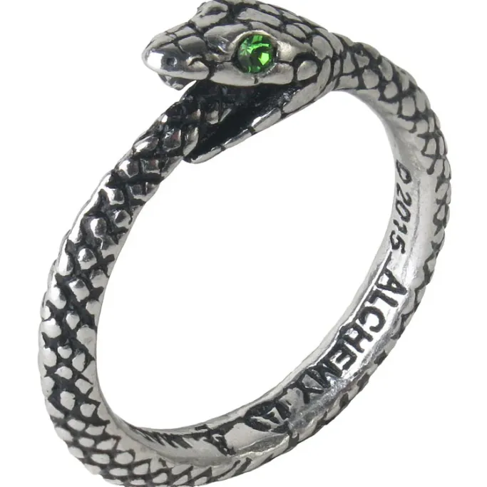Alchemy Gothic The Sophia Serpent Ring