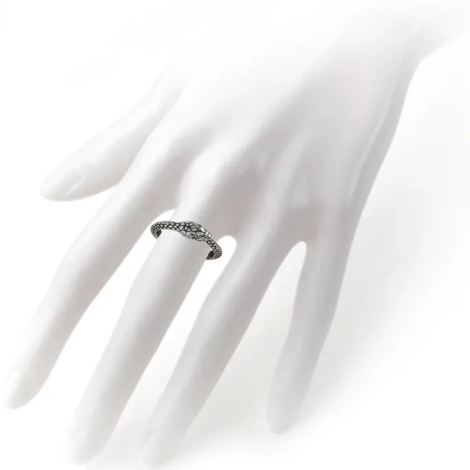 Alchemy Gothic The Sophia Serpent Ring