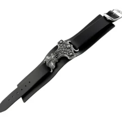 Alchemy Gothic Thunderhammer Leather Wriststraps