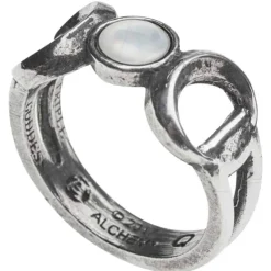 Alchemy Gothic Triple Goddess Ring R219
