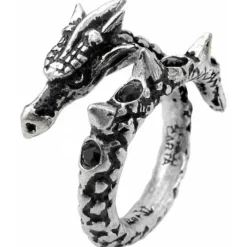 Alchemy Gothic Vis Viva Dragon Ring R183