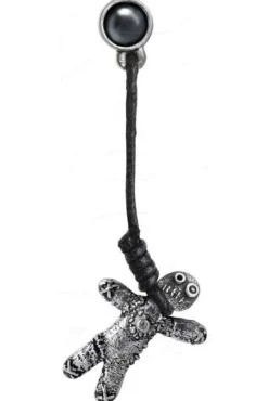 Alchemy Gothic Voodoo Doll Stud E408