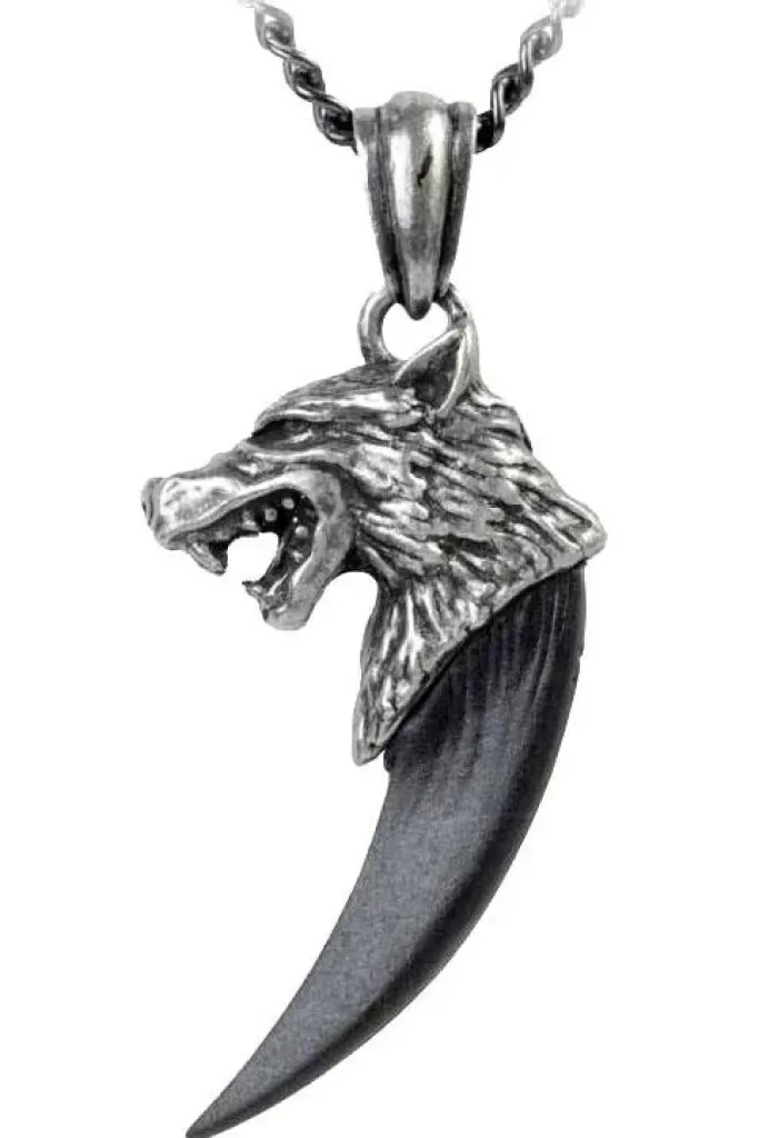 Alchemy Gothic Wolf Macht Pendant P788