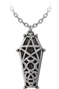 Alchemy Gothic Alchemy Hex Coffin Pendant