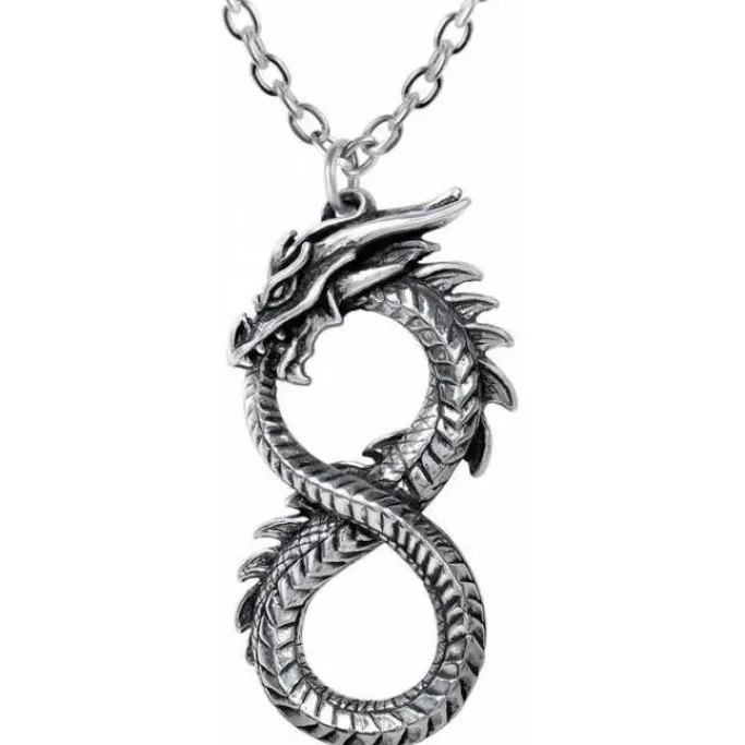 Alchemy Gothic Alchemy Infinity Dragon Pendant