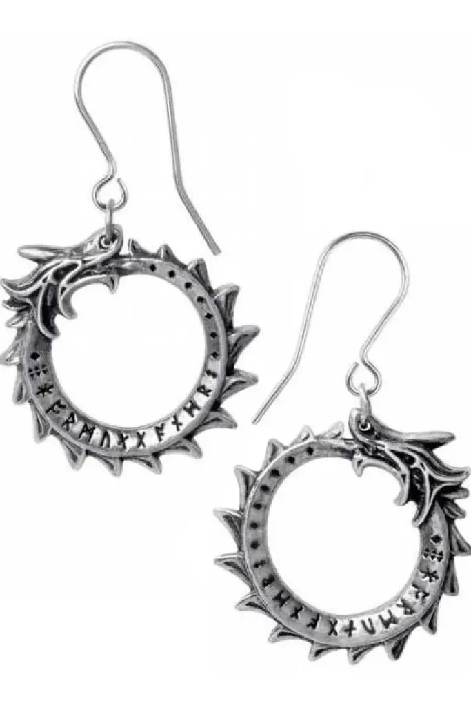 Alchemy Gothic Alchemy Jormungand Earrings