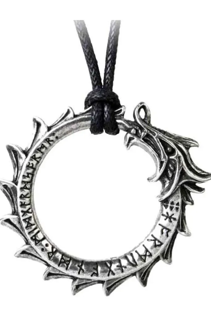 Alchemy Gothic Alchemy Jormungand Pendant P774