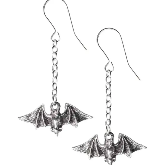 Alchemy Gothic Alchemy Kiss The Night Earrings