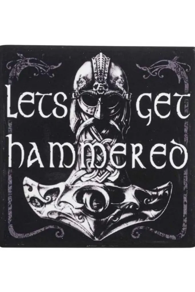 Alchemy Gothic Alchemy Lets Get Hammered Coaster