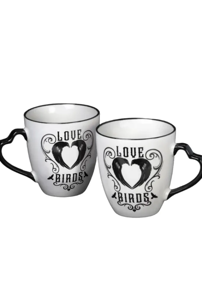 Alchemy Gothic Alchemy Love Birds Mug Set