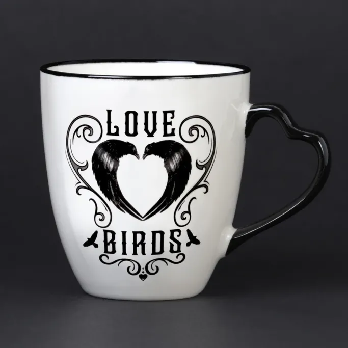 Alchemy Gothic Alchemy Love Birds Mug Set