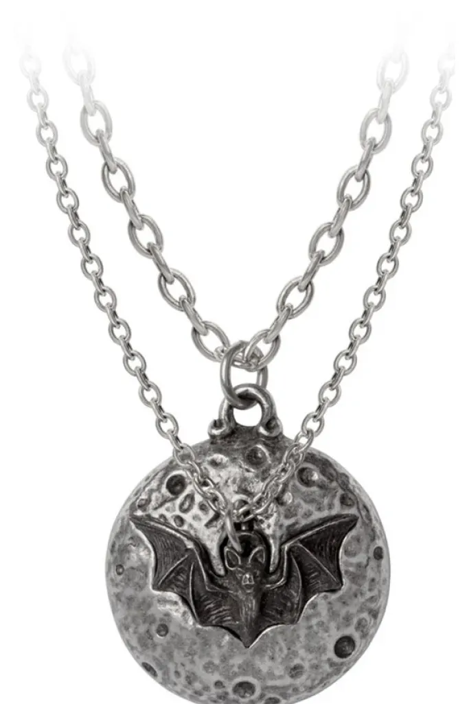 Alchemy Gothic Alchemy Luna Roost 2 Part Necklace