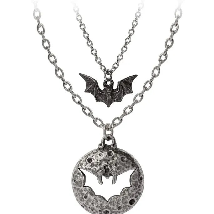 Alchemy Gothic Alchemy Luna Roost 2 Part Necklace