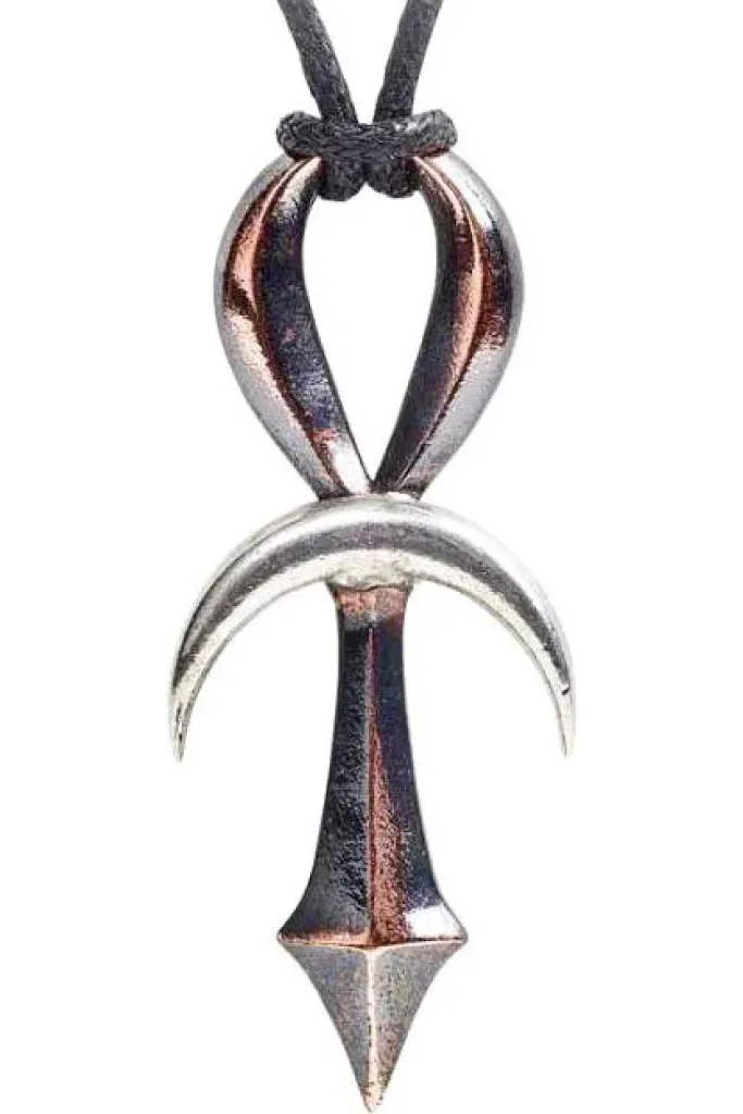 Alchemy Gothic Alchemy Lunaris Ankh Pendant