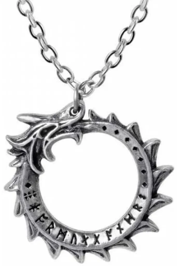 Alchemy Gothic Alchemy Mini Jormungand Pendant