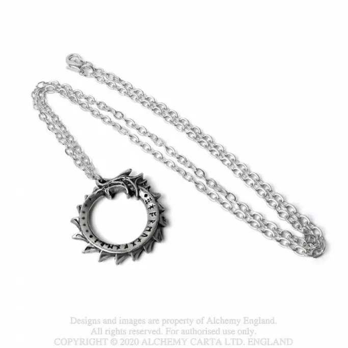 Alchemy Gothic Alchemy Mini Jormungand Pendant