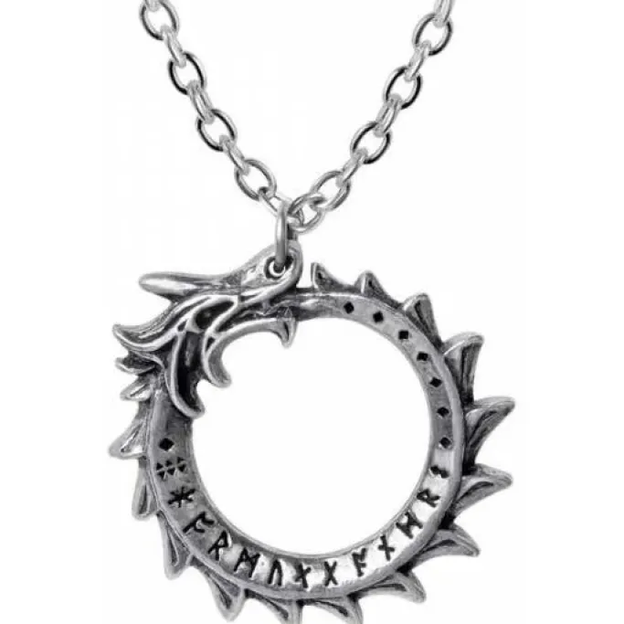Alchemy Gothic Alchemy Mini Jormungand Pendant