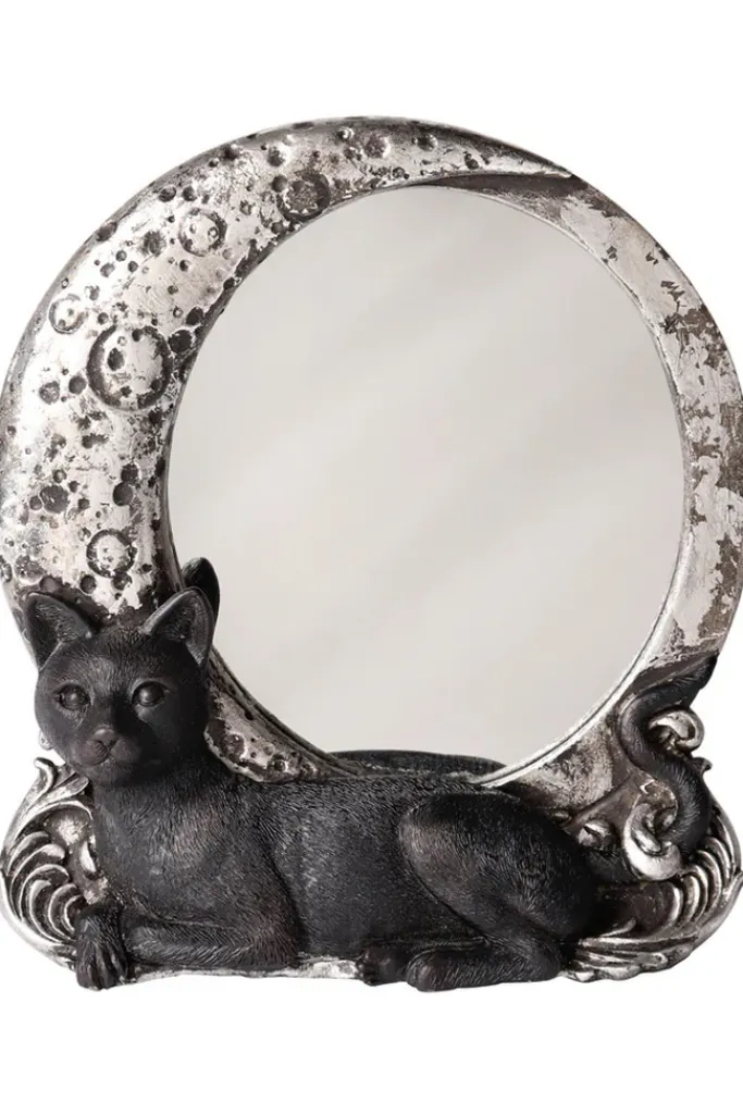 Alchemy Gothic Alchemy Night Cat Mirror