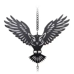 Alchemy Gothic Alchemy Night Owl Wind Chime