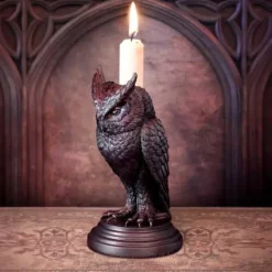 Alchemy Gothic Alchemy Owl of Astrontiel Candlestick