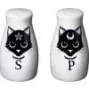 Alchemy Gothic Alchemy Pagan Cats Salt and Pepper Set