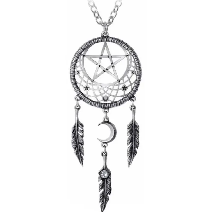 Alchemy Gothic Alchemy Pagan Dream Catcher Pendant P873