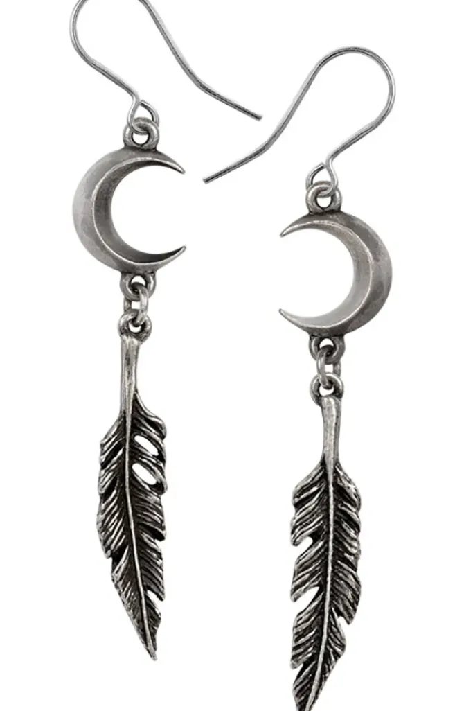 Alchemy Gothic Alchemy Pagan Dream Catcher Earrings