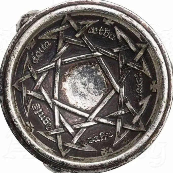Alchemy Gothic Alchemy Pentagramatron Trinket Dish V63