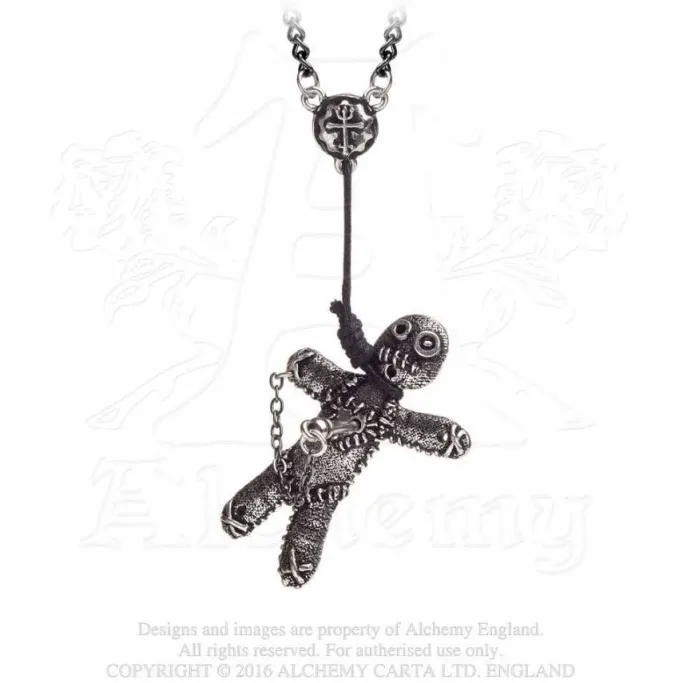 Alchemy Gothic Alchemy Pewter Voodoo Doll Pendant