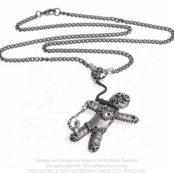Alchemy Gothic Alchemy Pewter Voodoo Doll Pendant