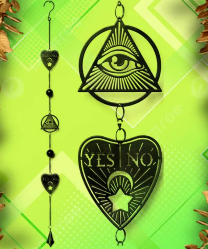 Alchemy Gothic Alchemy Planchette Wind Chime