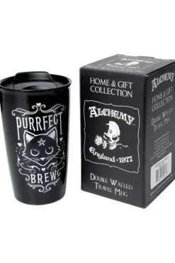 Alchemy Gothic Alchemy Purrfect Brew Double Walled Mug