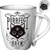Alchemy Gothic Alchemy Purrfect Brew Mug and Spoon Set
