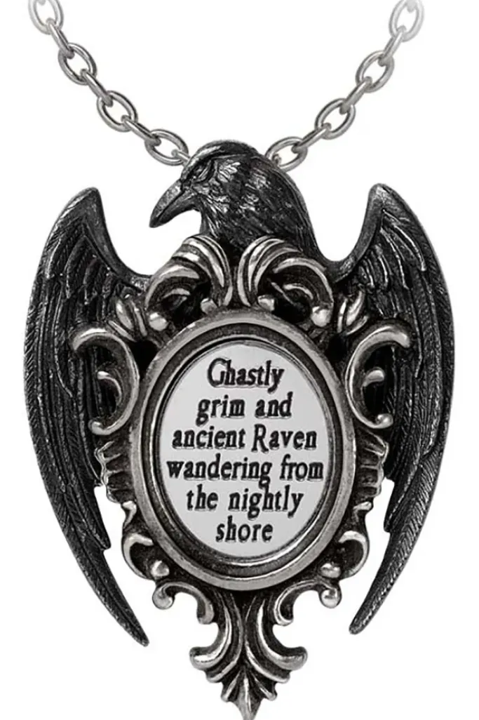 Alchemy Gothic Alchemy Quoth the Raven Pendant